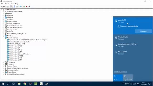 เชื่อมต่อไวไฟไม่ได้ ใน Windows 10 วิธีแก้ไขทำง่ายๆ смотреть онлайн