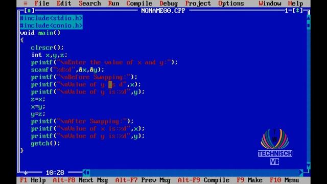 Fix Yellow Colour Cursor Blinker In Turbo C++ || Text Editing Problem in Turbo C++ смотреть онлайн