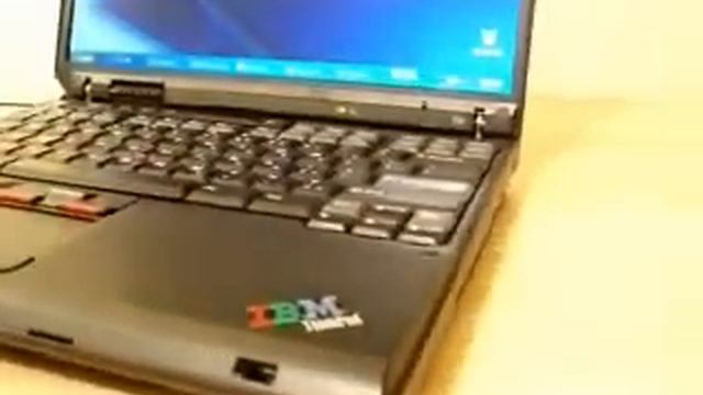 IBM Thinkpad T30 eBay Auction смотреть онлайн