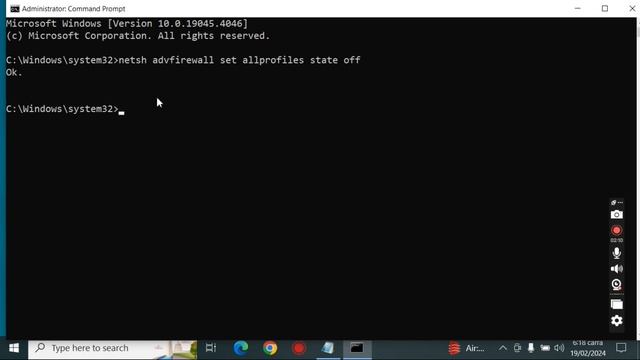 How to off and on windows firewall in Command Prompt смотреть онлайн