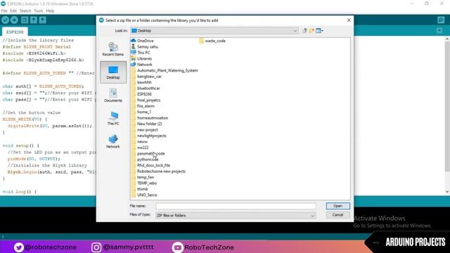 LED Blink Using ESP8266 || blynk App || LED Blink NodeMCU || ARDUINO PROJECTS смотреть онлайн
