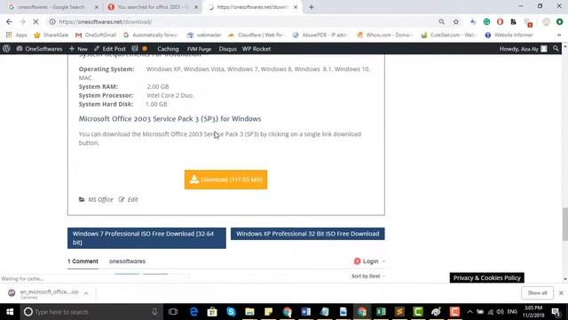 How to Download Office 2003 ISO File Free For Windows XP 7 10 смотреть онлайн