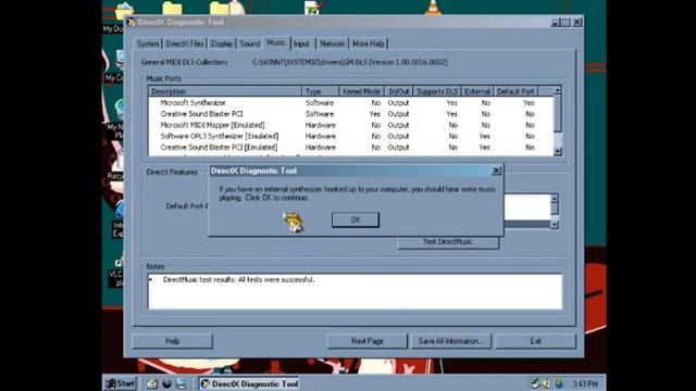 Flourish on DXdiag(Windows 2000) смотреть онлайн