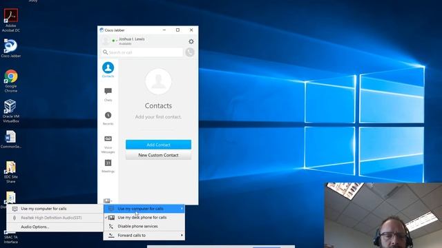 Cisco Jabber: How To Make A Call смотреть онлайн