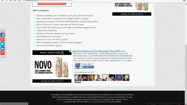Kako svoj windows xp pretvoriti u windows 8??!! смотреть онлайн