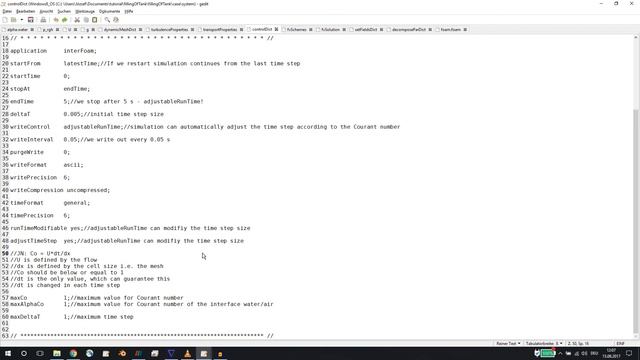Multiphase simulation project in OpenFOAM in Windows 10 and Ubuntu - tutorial part 3 - simulation смотреть онлайн