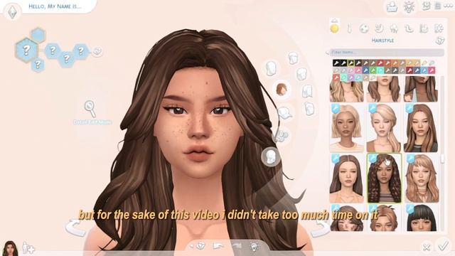 create a sim with me + cc links | the sims 4 смотреть онлайн