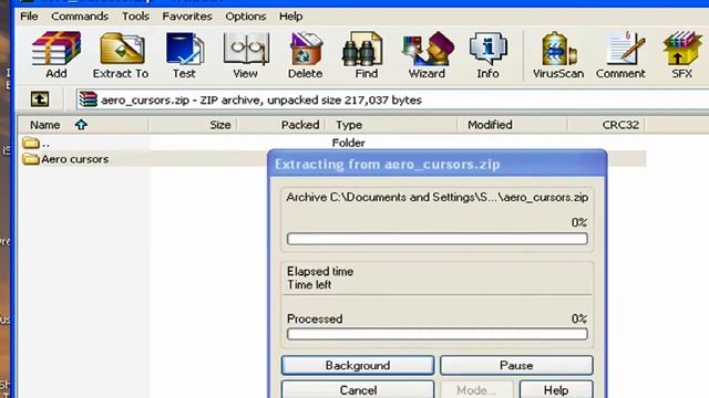 How to install Aero Cursors on XP смотреть онлайн