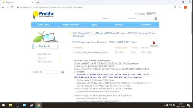 03 Instalar Driver Atualizado PL2303 смотреть онлайн