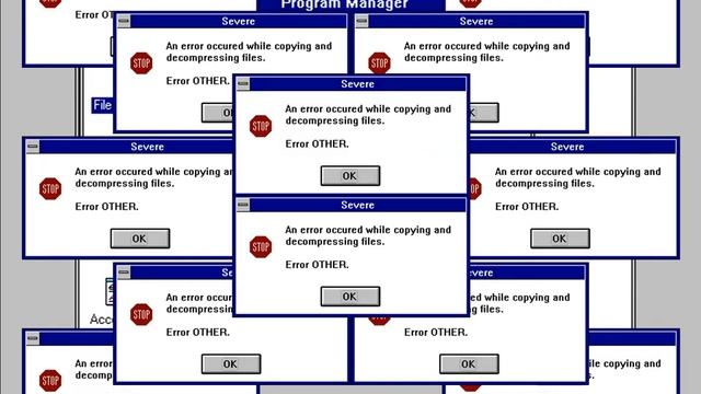 Windows 3.1 Crazy Error смотреть онлайн