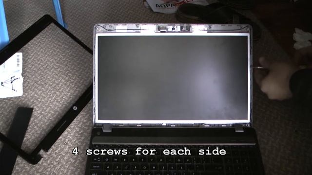 Laptop screen replacement / How to replace laptop screen HP Probook 4530s смотреть онлайн