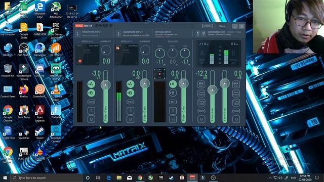 How to set like dynamo microphone sound || voice meter setting for streaming game and for podcast смотреть онлайн