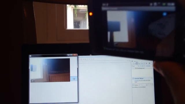 First proof-of-concept of the camera transfer from a Android phone to a PC смотреть онлайн
