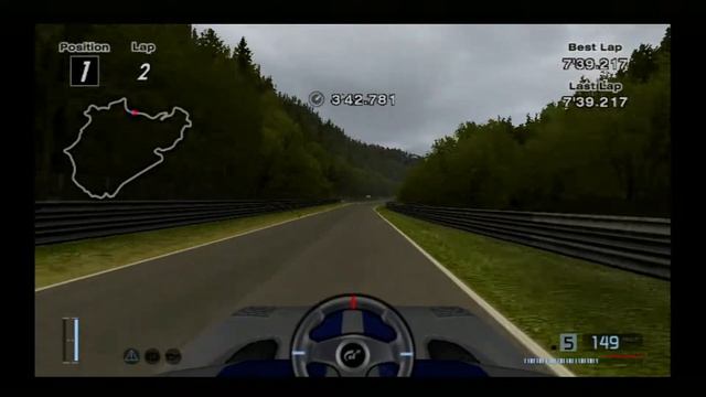 Nurburgring Dodge Viper GTS '99 practice session смотреть онлайн