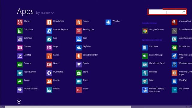 How to Use App Search in Windows 8.1 смотреть онлайн