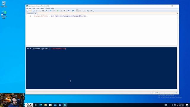How to use the Microsoft Graph PowerShell SDK for Intune смотреть онлайн