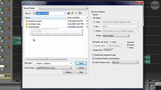 Adobe Audition Tutorial 11 - The Final Mixdown смотреть онлайн