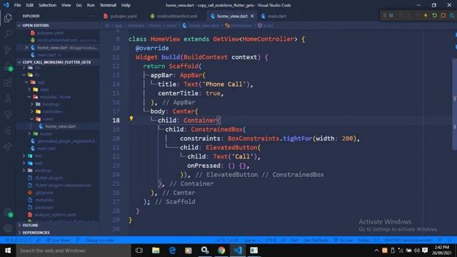 Direct Phone Call/Copy Phone Number to Dialer Screen in Flutter || Flutter || GetX смотреть онлайн