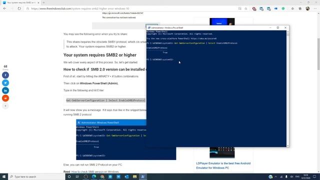 Fix: Your system requires SMB2 or higher error on Windows 11/10 смотреть онлайн