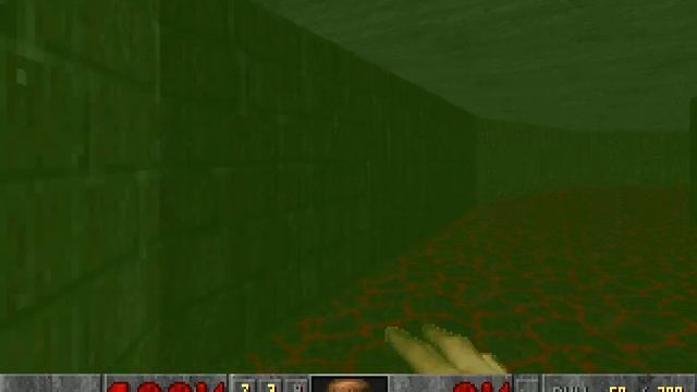 Doom II level 15, Industrial Zone: Blue key, yellow key смотреть онлайн