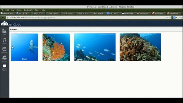 ownCloud 5: Browse through the gallery ... смотреть онлайн