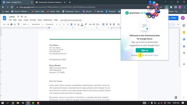 How to add grammarly to google docs 2024 | Full Guide смотреть онлайн