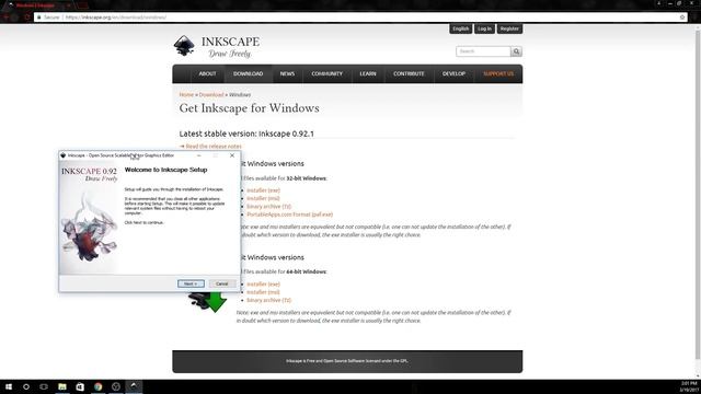 How to install Inkscape on Windows 10 смотреть онлайн