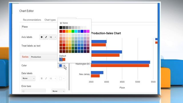 How to create graphs in Google™ Sheets on Windows® 10 :Tutorial смотреть онлайн