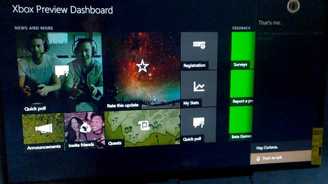 XBOX ONE CORTANA XBOX LIVE PREVIEW PROGRAM смотреть онлайн