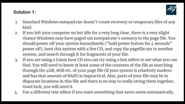 Recover Unsaved Notepad Files смотреть онлайн
