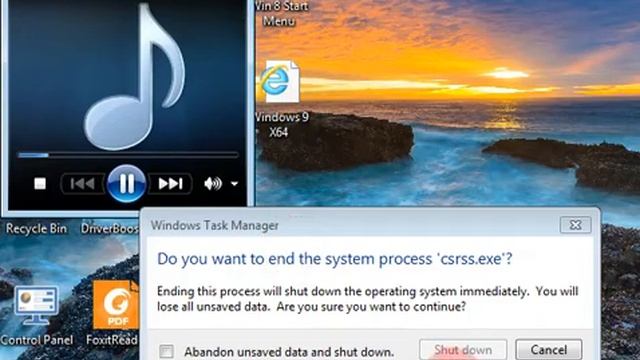 Windows 9 BSOD VM #105 On Virtualbox 5.2.44 :)) смотреть онлайн