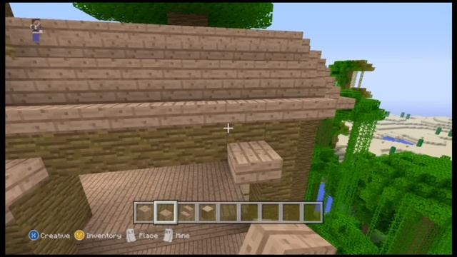 How to build a Jungle Tree House Mansion in Minecraft смотреть онлайн
