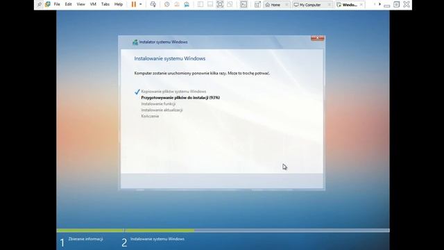 Installing Windows 9 Pro on Virtual Machine (VMware) / Instalowanie Windows 9 Pro na VMware смотреть онлайн