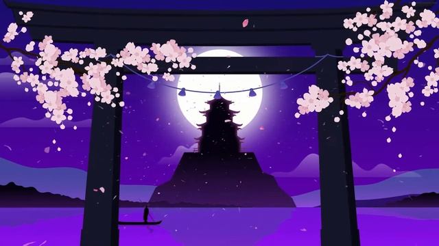 Pagoda Sakura. live wallpaper смотреть онлайн