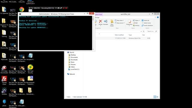 Fix Broken Windows 10 Icon смотреть онлайн