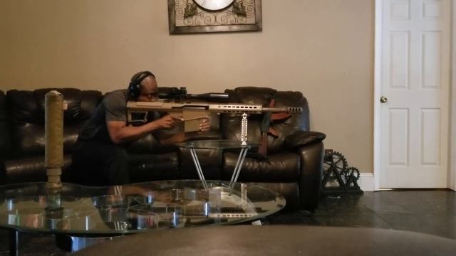 Bustin myth of 50cal shattering windows,round fired into my range out my back door смотреть онлайн