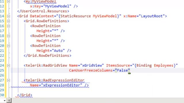 ExpressionEditor - Part 2: RadExpressionEditor and RadGridView (Silverlight & WPF) смотреть онлайн