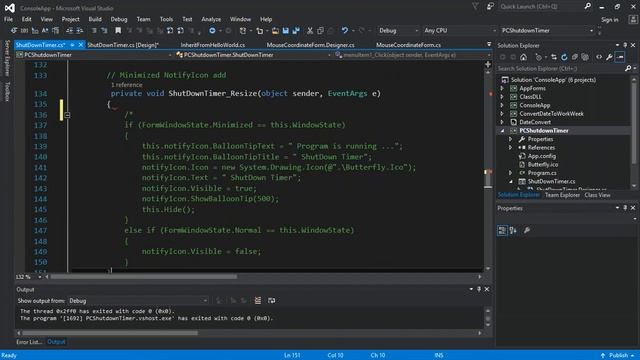 C#- NotifyIcon Using P1. Ẩn Chương trình đang chạy vào system tray смотреть онлайн