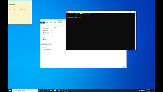 Safely Wipe Information from Hard Drive on Windows OS using Cipher and Format смотреть онлайн