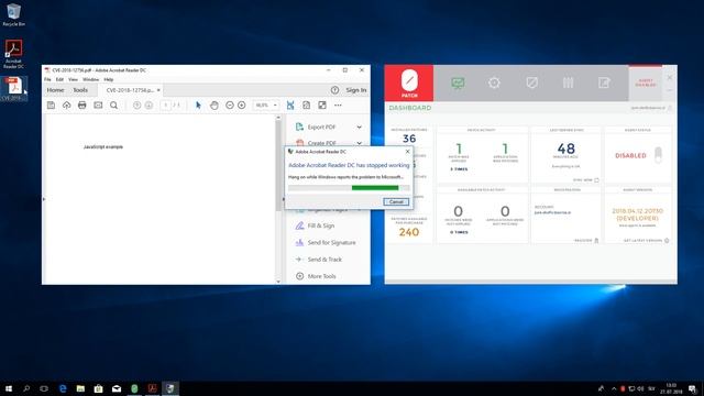 0patching CVE-2018-12756 смотреть онлайн