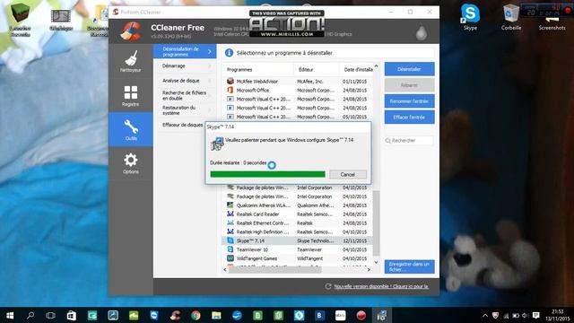 Comment installer CCleaner-Comment désinstaller une appli sur votre PC (Windows 7,8,8.1,10) смотреть онлайн