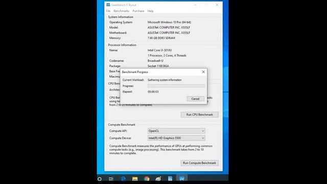 Undervolting i3 Laptop with benchmark смотреть онлайн