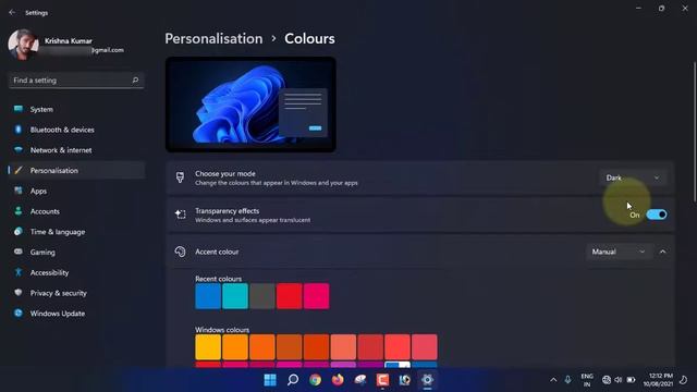 How to enable dark mode in windows 11 in hindi | How to on/off dark mode in windows 11 in hindi смотреть онлайн