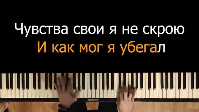 Trevor Daniel - Falling | На русском | На пианино | Караоке смотреть онлайн
