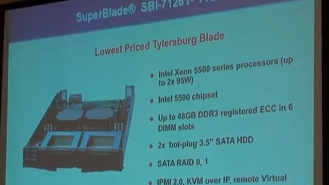 Blade сервера от SuperMicro смотреть онлайн