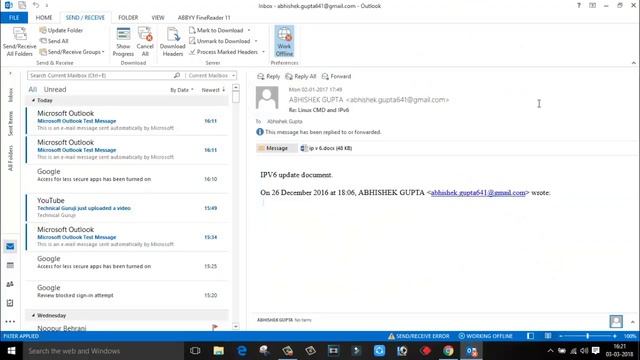 How to delete account from Microsoft Outlook 2016 | 2018 смотреть онлайн