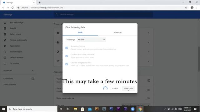 How to Clear Cache in Google Chrome on Windows 10 || 2020 смотреть онлайн