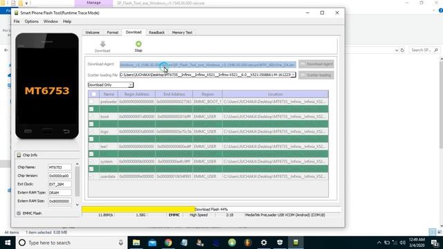How to fix SP flash tool error 4008 oppo r1001 test 100%, Error Ctrl+Alt+t. how to use the sp tools смотреть онлайн