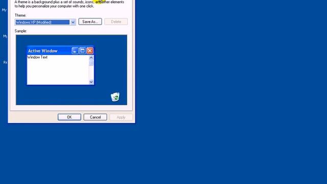 Window XP Tutorial How to Change Icon Size on Desktop смотреть онлайн