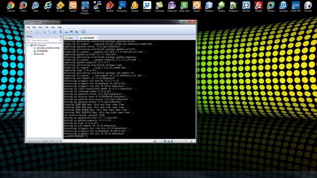 Ubuntu Server 14.04 Setup Part 5 - Install OpenSSH смотреть онлайн